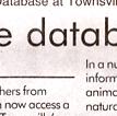 Launch of the TCC Natural Assets database - Townsville Bulletin, Monday, September 15, 2003